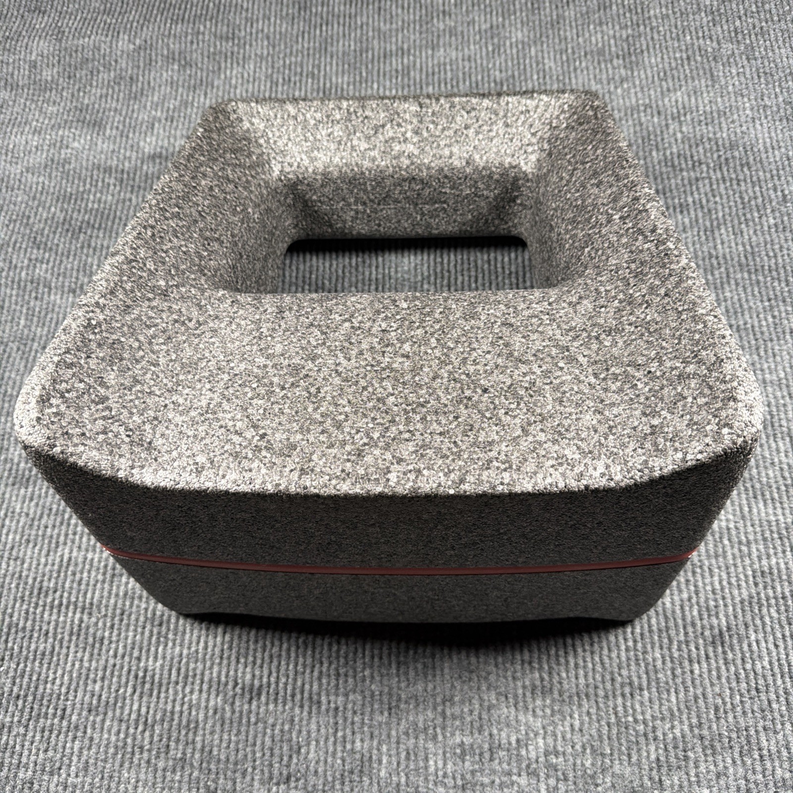Steelcase Turnstone Campfire Light Footrest - Leg Rest - Desk Stool Red Accent
