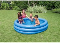 "Intex Pool 3-Ring \"Crystalblue\", Wasserbedarf Ca 581L, Ab 2 Jahre, 168X38Cm"