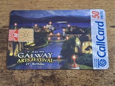 Ireland CallCard "Galway Arts Festival", used, 5/1998, 50 Units