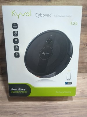 Kyvol Cybovac Robot Vacuum Cleaner Super Suction Compatible w Alexa E25 Unused 