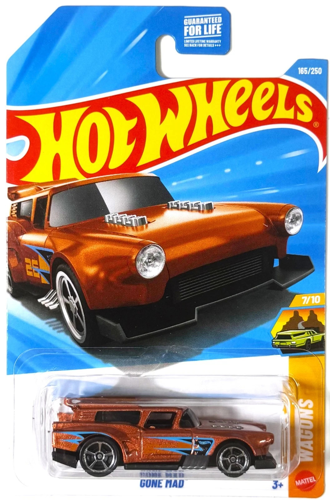 HOT WHEELS 2026 Case H Wagons 7/10 Gone Mad Orange 🍊165/250