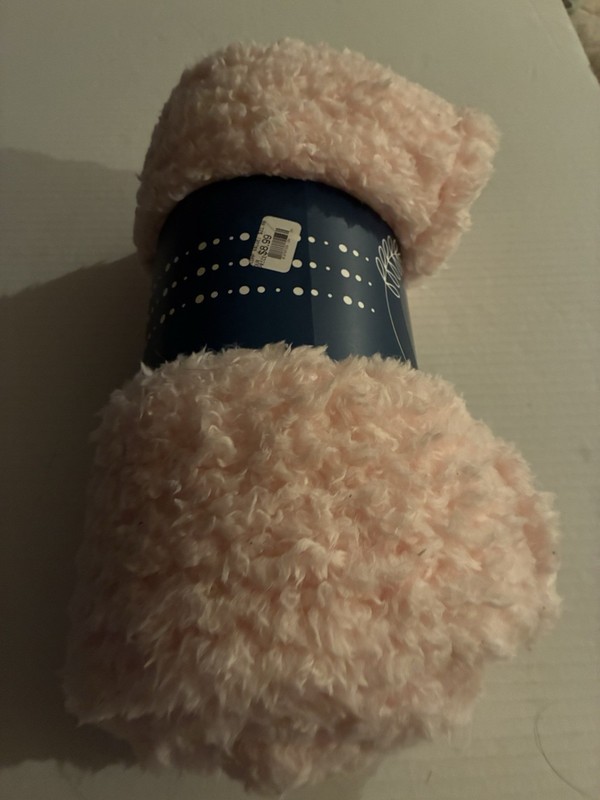 Pink Sheapra Throw. New In Package