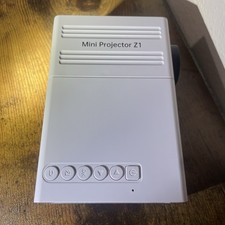 Mini Projector Z1 Portable LED HDMI USB Home Theater NEW No Power Adapter Works