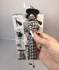 De Carlini 2007 Lady Glass Christmas Ornament Vintage Italy In Box Neiman Marcus