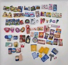 ZURU MINI BRANDS 80 Pc LOT Food Drink Home Personal Care Toys  Store Cart Parts