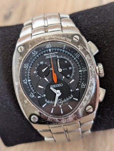 Seiko Sportura Kinetic Chronograph 7L22-0AD0 - USED - Foto 4 di 17