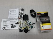 Curt 56329 Trailer Wiring T Connector With 4-way Flat Trailer Connector Read