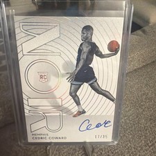 Panini Noir Basketball 2025-26 Cedric Coward On Card Auto Memphis 1735 Sds-ccw Panini Noir Basketball 2025-26 Cedric Coward On Card Auto Memphis 1735 Sds-ccw