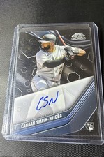 2023 Topps Chrome Black - Autographs Canaan Smith-Njigba #CBA-CSN (AU, RC)