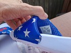 WOMENS NIKE VICTORI  ONE PRINT PATRIOTIC  SLIDE SANDALS SZ 8 CN9676-400 — photo 5