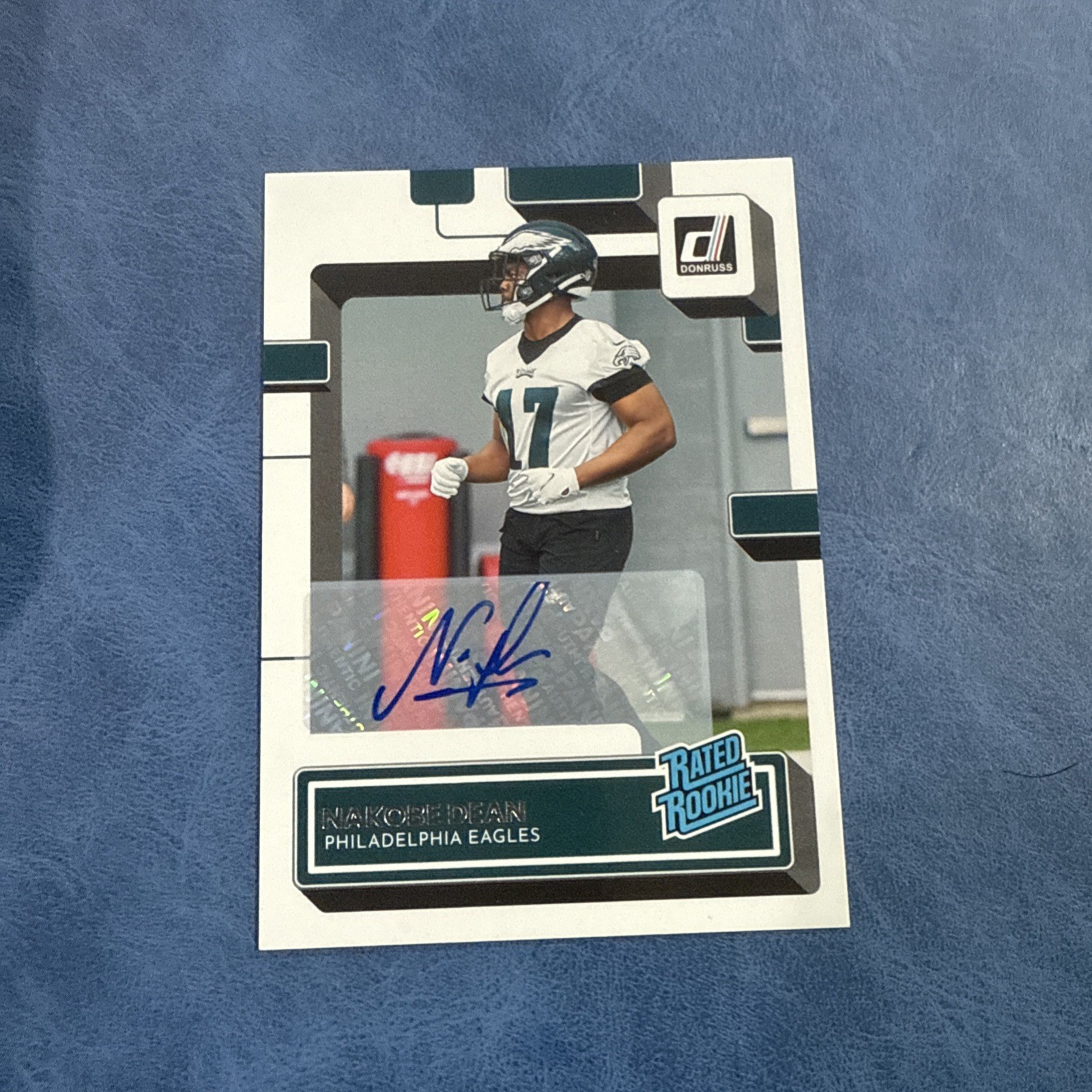 2022 Panini Donruss - Rated Rookie Nakobe Dean #387 Autographs (AU, RC)