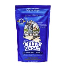 Celtic Sea Salt Light Grey Coarse Unrefined Mineral 16 Ounce Pack of 1