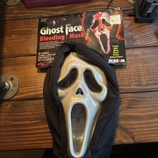 Scream 4 Ghost Face Bleeding Fun World Adult Mask in original package 2013