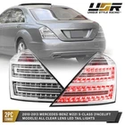 OE All CLEAR Lens LED Tail Light (L+R) for 10-13 Mercedes-Benz S-Class W221