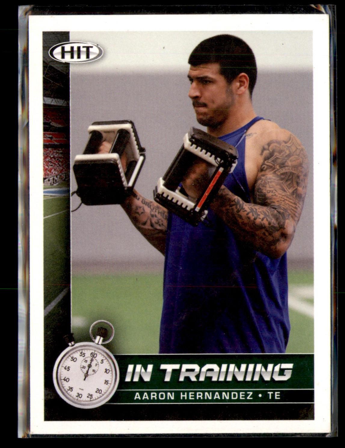 Aaron Hernandez SA-GE Hit #65 Base