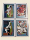 Topps Mike Trout 2013 Walmart blue 4-cards ROY all-star