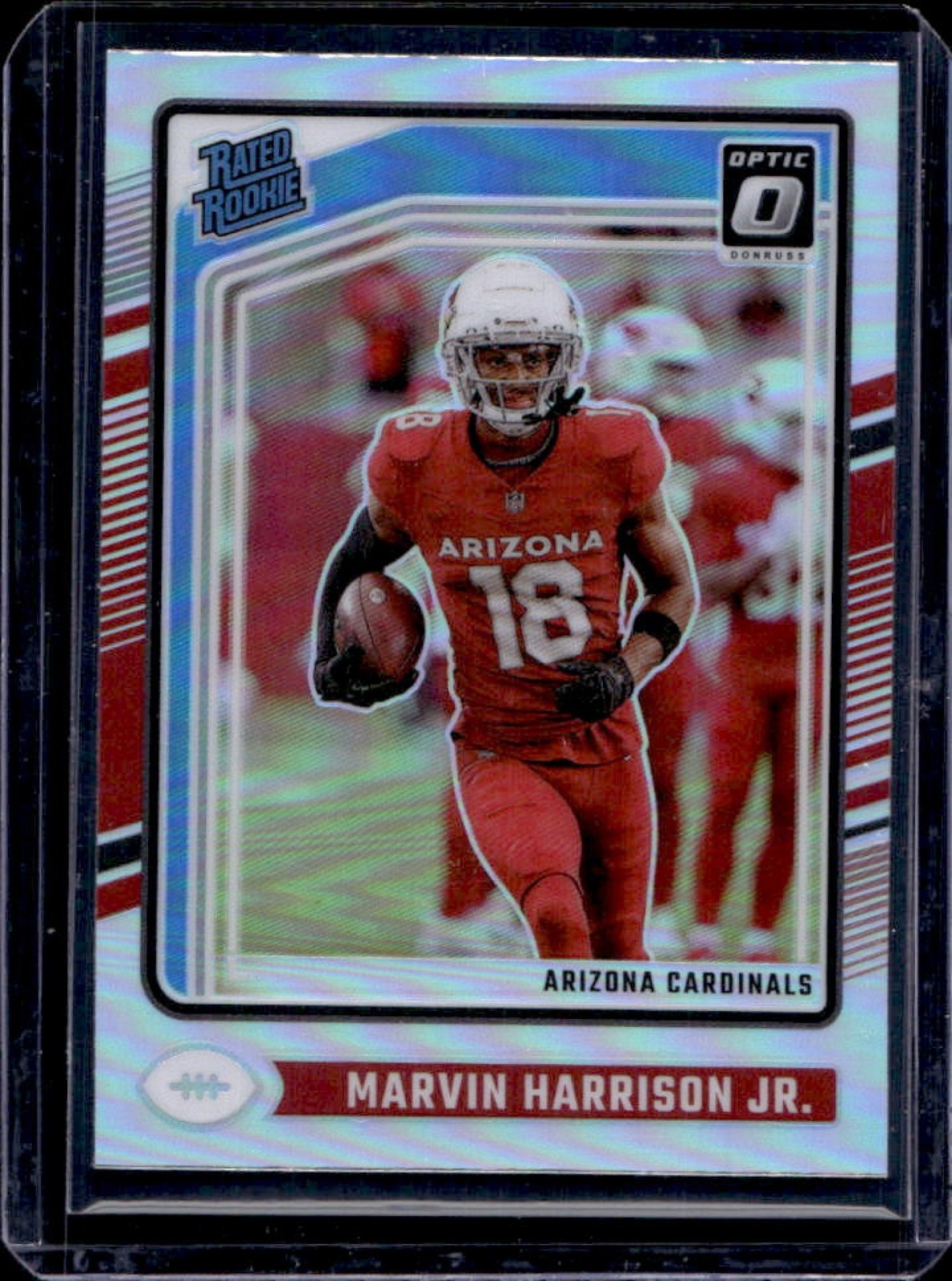 2024 Donruss Optic Marvin Harrison Jr. Holo Rated Rookie #276 Cardinals