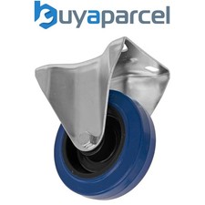 Image of Sealey SCW3100FPEM 100mm Castor Wheel with Fixed Plate