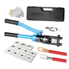 Crimpatrice idraulica 16 tonnellate con guanti, 11 paia YQK-300 (da 6AWG a 600MCM)