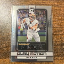 Panini 2025 Donruss Optic Football Play Action Nick Bosa #12 49ers NFL