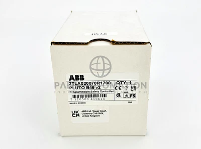 ABB 2TLA020070R1700 PLUTO B46 V2 SAFETY-PLC — PLCs
