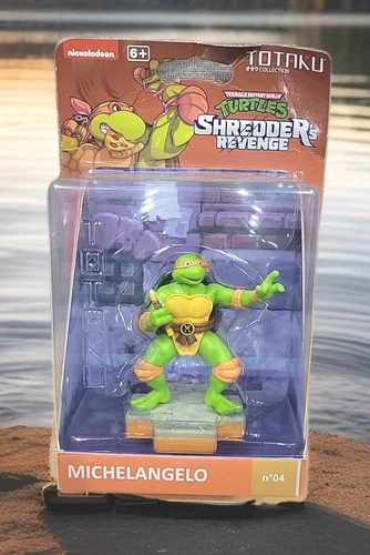 MICHELANGELO CHASE VARIANT TEENAGE MUTANT NINJA TURTLES SHREDDER'S REVENGE HTF