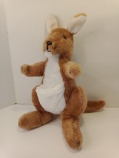 1978 Vintage KANGAROO Plush Russ Berrie JOEY Toy Stuffed Animal