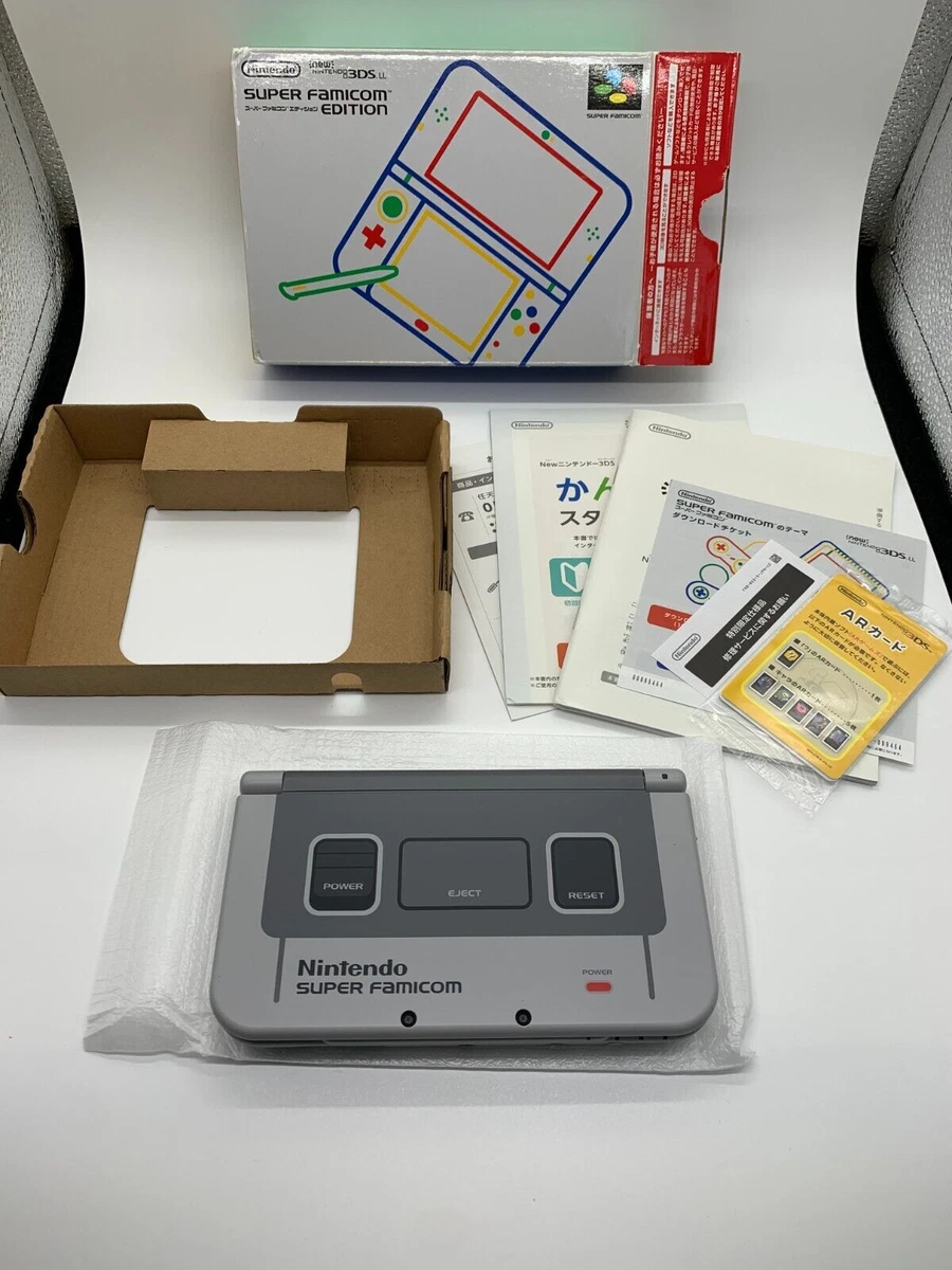 Nintendo New 3DS LL Super Famicom Edition Handheld System - Unused  