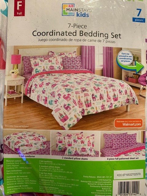 princess comforter set full size