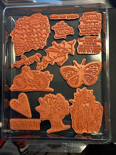 UNITY STAMP COMPANY APRIL 2017 KIT OF THE MONTH - BE MY BIRD - Rubber Stamps NEW - Picture 2 of 3