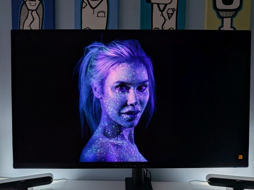 Alienware AW2725DF 27" QD-OLED Gaming Monitor 360Hz + Dell MSA20 Monitor Arm - Afbeelding 2 van 12