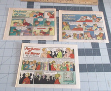 Lot of 3 For Better or For Worse Clipped Strips from Sunday comic 1981