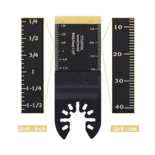 4tlg Sägeblatt Multifunktionswerkzeug Multitool Metall 34mm Sägeblätter Zubehör - Bild 6 von 20