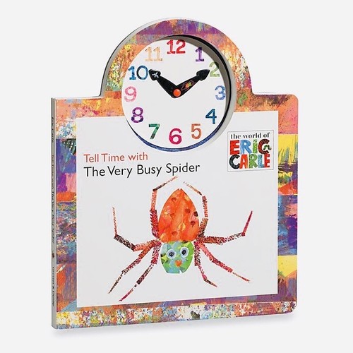Tell Time with the Very Busy Spider by Eric Carle (2006, Children's ...