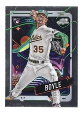 Joe Boyle 2024 Topps Cosmic Chrome Baseball #191 Oakland Athletics Rookie RC