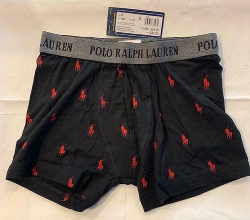 NUEVO ETIQUETAS POLO RALPH LAUREN PARA HOMBRE INTERIOR BAÚL NEGRO PEQUEÑO | eBay