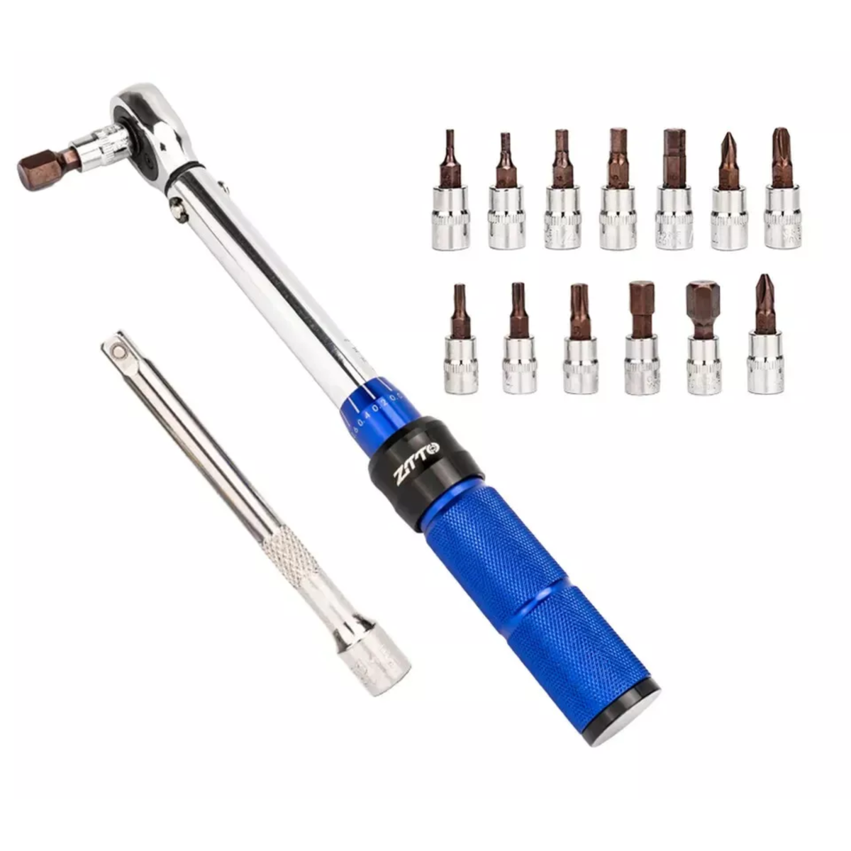 Torque Wrench Kit Bicycle Maintenance Repair Tool Ratchet Spanner
