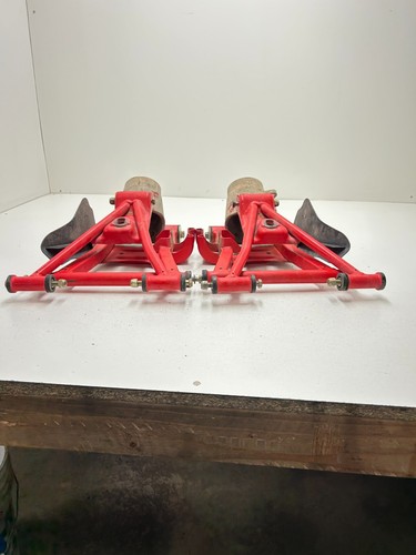 04 2004 Polaris Sportsman 500 HO 4x4 OEM Red A Arms Hub Control Knuckle Spindle - Foto 6 di 7