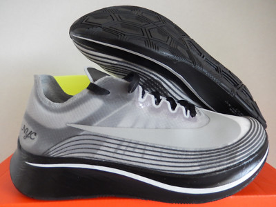 MENS NIKE NIKELAB ZOOM FLY NYC BLACK-BLACK-WHITE SZ [AH5088-001