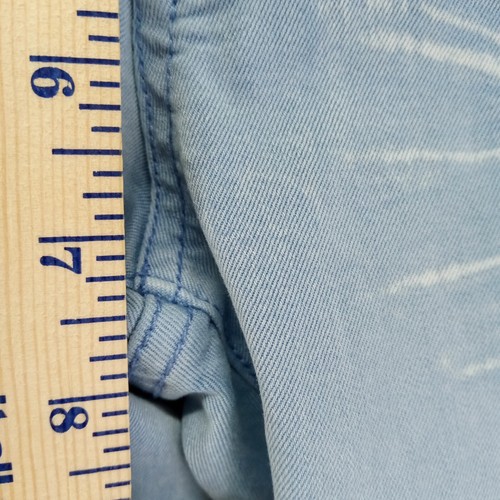 Bongo Jeans Womens Juniors 5 Blue Ankle Stretch Denim Light 28 - Picture 7 of 12