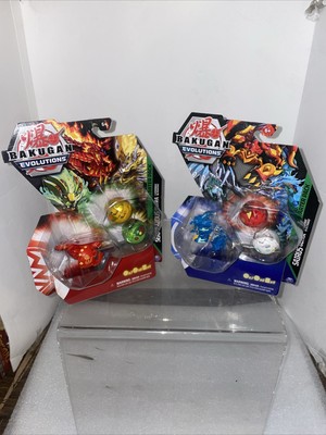 Bakugan Evolutions Starter Pack Sairus & Serpilious Ultra,  Colossus, Pegatrix +