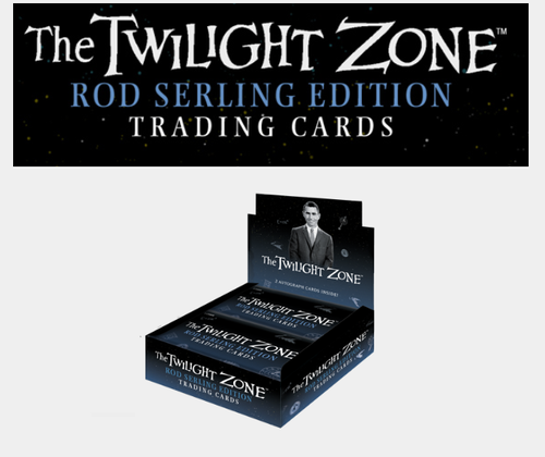 2019 Twilight Zone Rod Serling Edition cartes à collectionner boîte scellée en usine + promotion - Photo 1/2