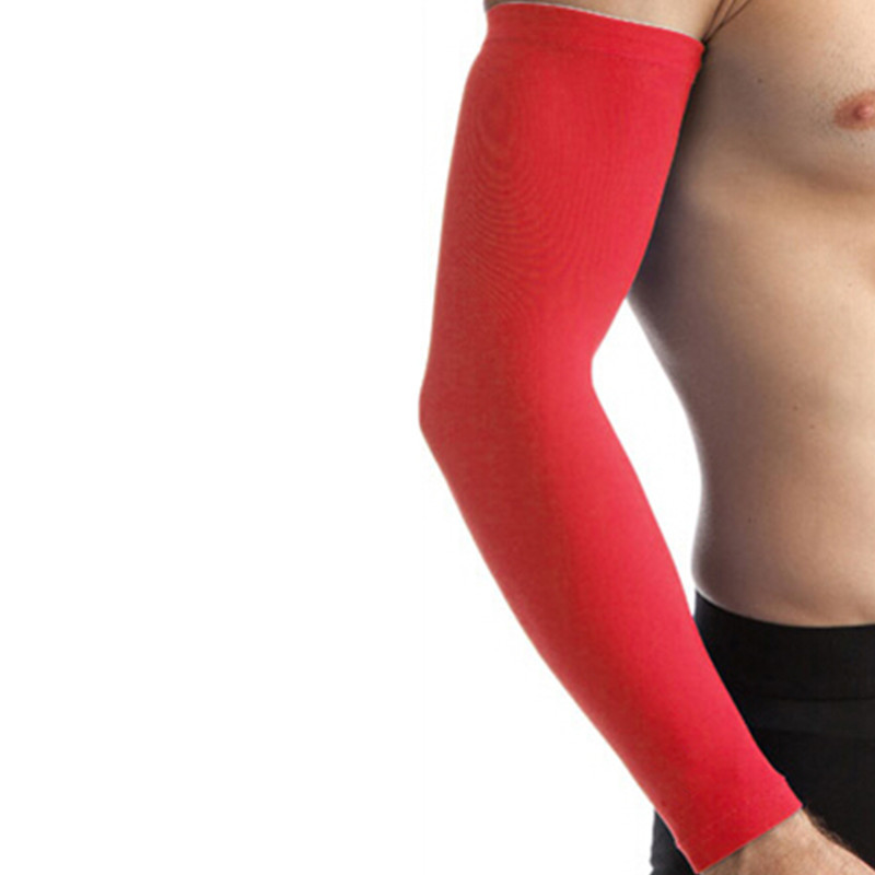 1 pair Sports Arm Sleeves Camping Hiking Sunscreen Basketball Armband