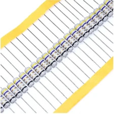 Fusible Resistors Wire wound 5% 1/4W to 1/2W available 0.1 ohm to 220 ohm 100 Pc