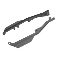 Team Associated RC10T6.2 Ft Side Rails, Carbon Fiber / AE71151