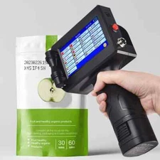 Handheld Inkjet Printer Date Batch Number QR Code Packaging Bag Printing Machine