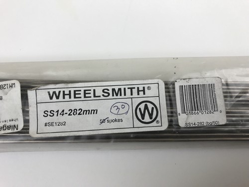 WHEELSMITH Threaded SS-14-282 mm BICYCLE SPOKES Lot Of 30