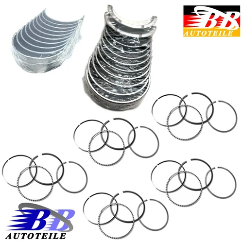 Piston Rings & Bearings Kit for Ford Volvo Focus S-Max C70 S40 2.5 Hyda Hywa