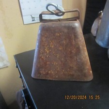 cow bell heavy metal almost 5 inches tall