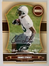 2007 Donruss Classics Rookie #295/499 Chansi Stuckey Card #236 Rookie Auto RC ?. rookie card picture